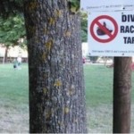 Divieto di raccolta tartufi nel parco giochi