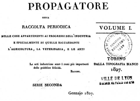 Ciò che gli studiosi sapevano sul tartufo nel 1800 – Tratto dal libro: Propagatore vol. 1