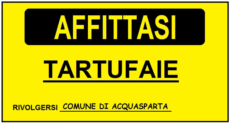 Tartufaie in Affitto