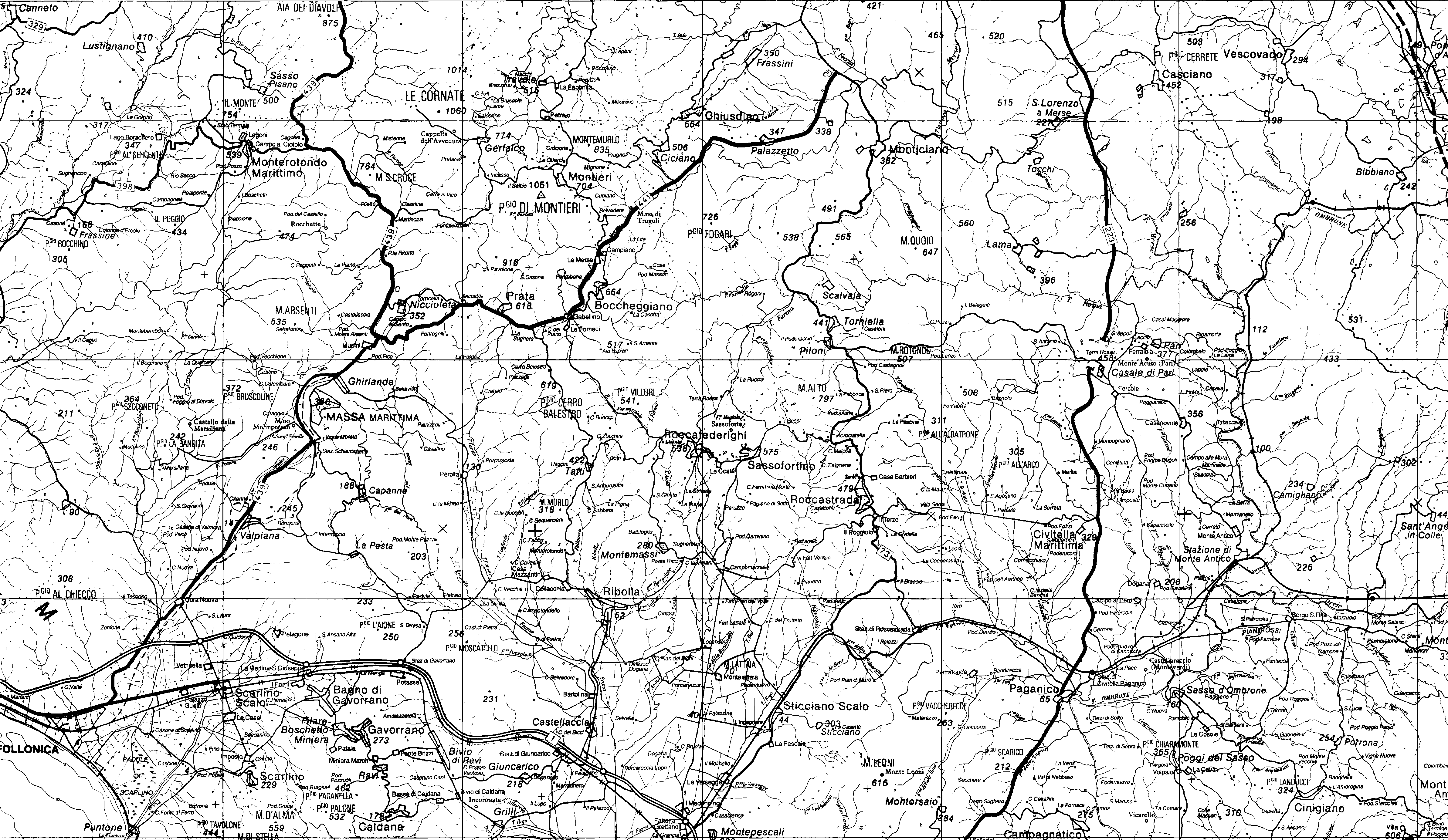 Cartografie delle potenziali zone tartufigene