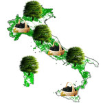 Mappe dei boschi Italiani