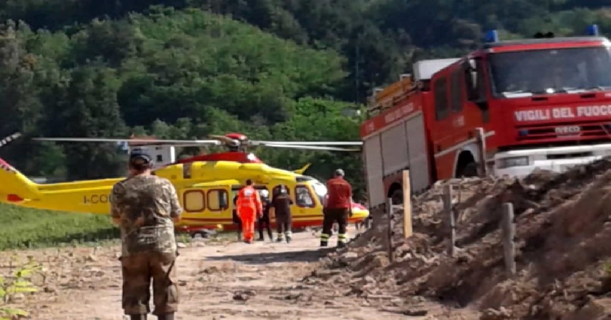 Tartufaio 67enne caduto in un dirupo di 15 metri