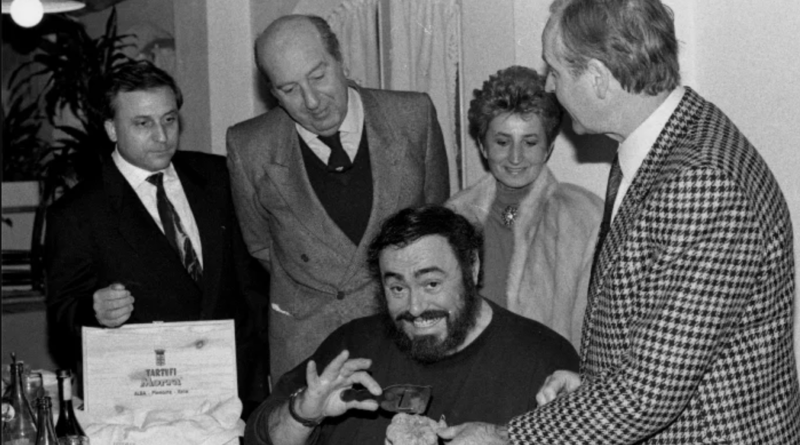 Celentano, Pavarotti e il Tartufo