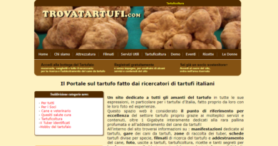 Ti Sblocco un Ricordo, il Primo Sito dedicato ai tartufai: Trovatartufi.com