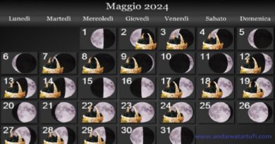 Fasi  Lunari Maggio 2024